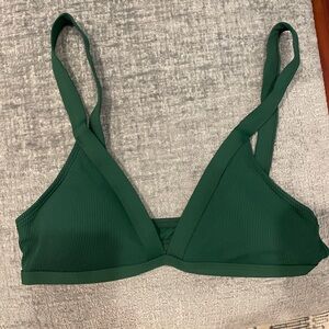 L-space Farrah Bikini Top - Emerald Sz Medium